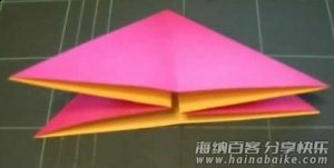 折纸基础：双三角形的折法 