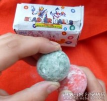 童年玩具：霹雳球/火石球/碰碰球 