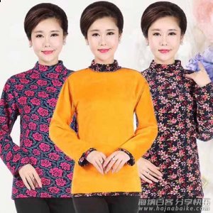 中老年保暖上衣批发，摆地摊保暖衣货源 
