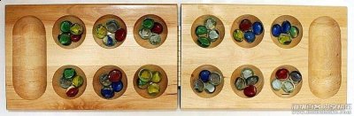 颗粒归仓，又叫曼卡拉棋，非洲棋，真是一个斗智斗勇 