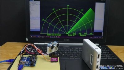 用 Arduino 自制超声波雷达 