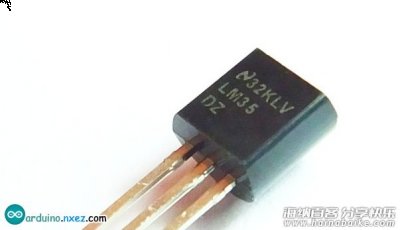 Arduino 使用 LM35 温度传感器 