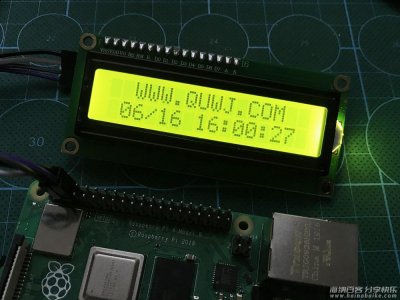 树莓派通过 I2C 驱动 LCD1602 液晶屏 