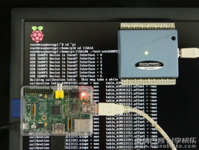 基于Raspberry Pi（树莓派）的MCC数据采集卡应用 