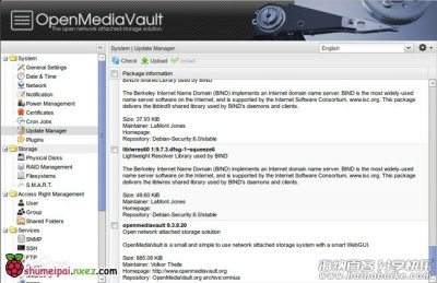树莓派网络存储（NAS） OpenMediaVault 安装配置 