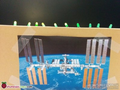 树莓派搭建指示灯自动显示在空间站的人数 