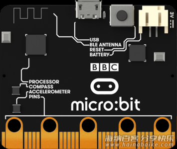 micro:bit 间发送消息的程序 