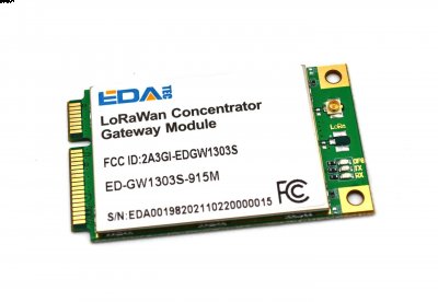GW1302S LoRa 模块+树莓派的射频网关方案 