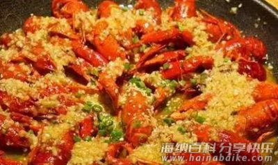 蒜香小龙虾小吃餐饮技术配料配方制作学习视频教程 