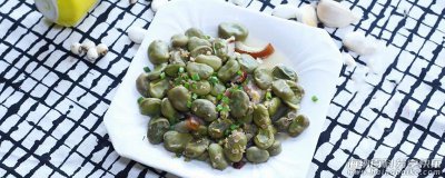 蚕豆蒸咸肉怎么做 蚕豆蒸咸肉的做法 