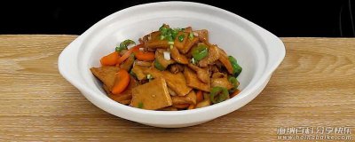怎么做千叶豆腐 千叶豆腐干锅怎么做 