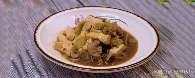 豆腐和什么炖 生蚝鱼肚炖豆腐的做法 