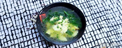 豌豆尖鸡蛋汤的做法 豌豆尖蛋汤怎么做 