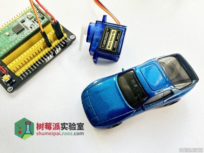 在树莓派 Pico 上编程使用舵机 