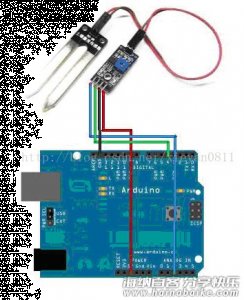 Arduino上使用土壤湿度传感器 