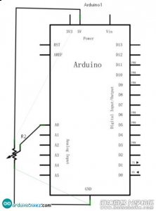 用 Arduino 读取电路模拟值 
