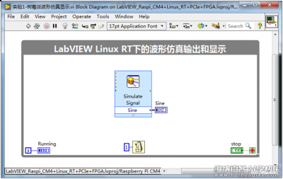 树莓派下的 LabVIEW Linux RT 应用程序开发流程 