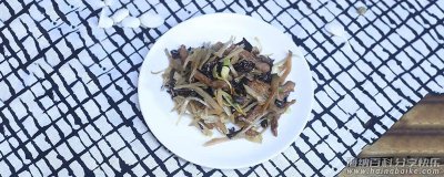 榨菜木耳肉丝的做法 肉丝炒木耳榨菜怎么做 