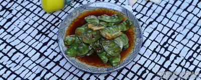 扁豆角的做法 炒扁豆角的家常做法 