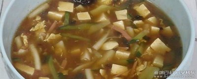 胡辣汤的做法和配料 胡辣汤的制作方法 