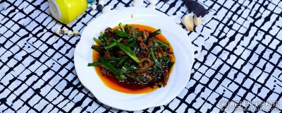 韭菜炒牛肉怎么炒 韭菜炒牛肉的做法 