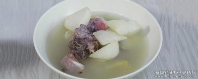 排骨汤怎么做 排骨汤炖什么吃 